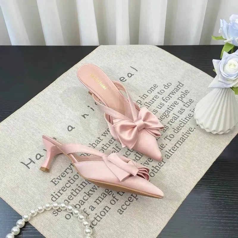 Fairy Style Pink Cool Slippers for Women's Summer