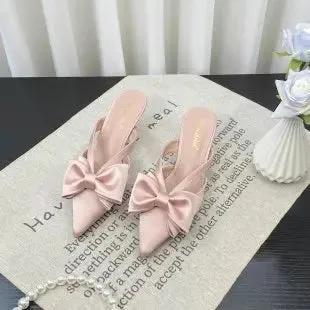 Fairy Style Pink Cool Slippers for Women's Summer