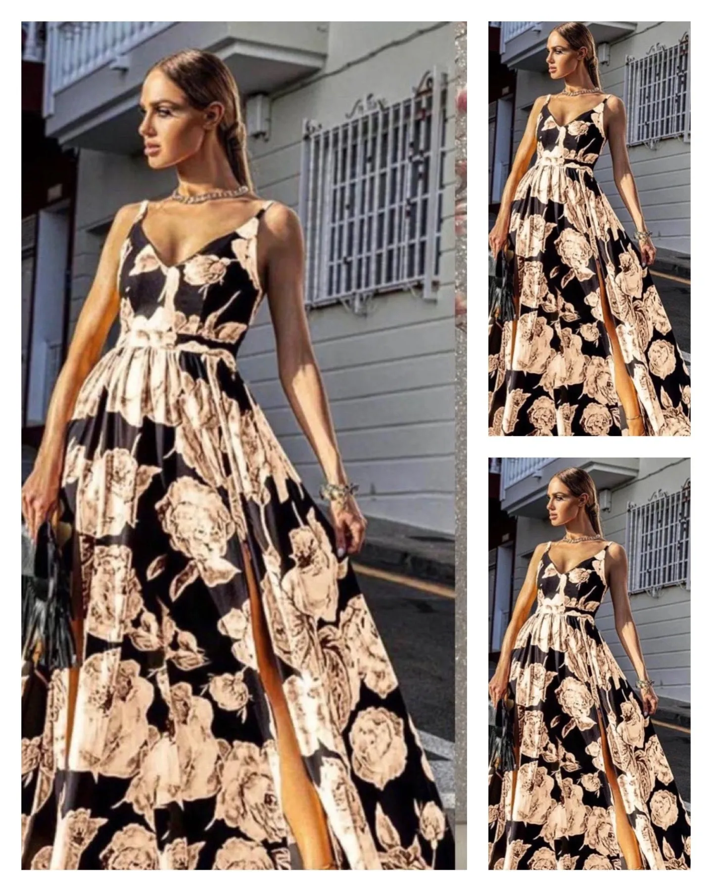 Floral biker dress *NEW*
