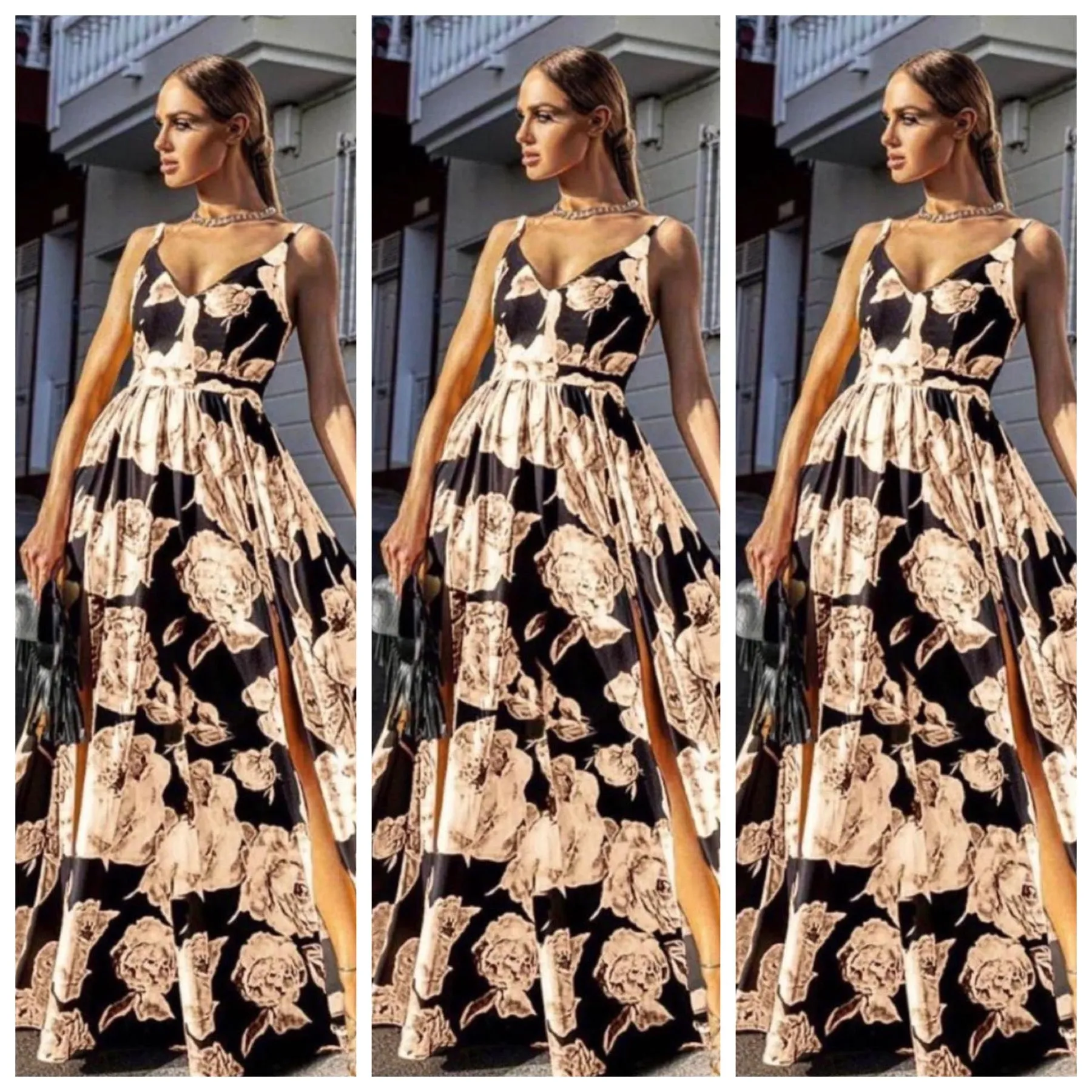 Floral biker dress *NEW*