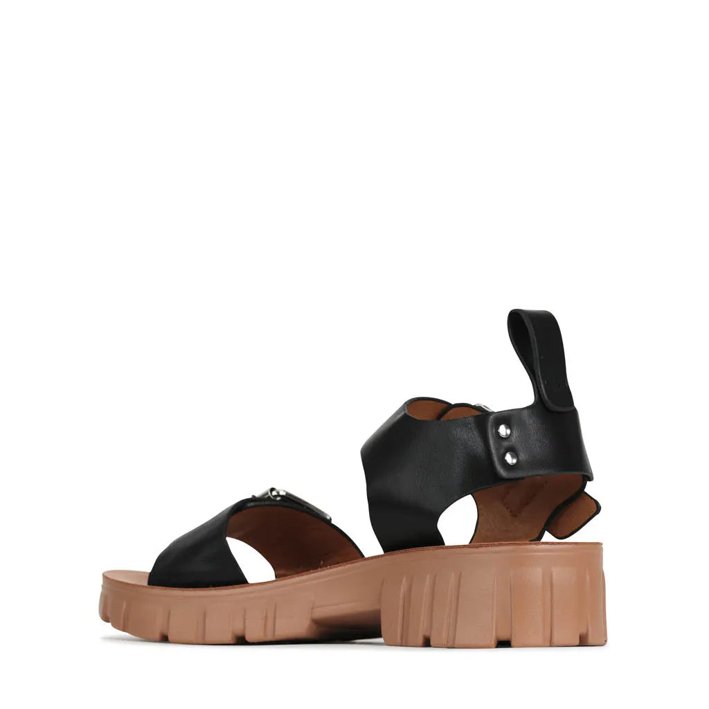 GABRI ANKLE STRAP SANDALS