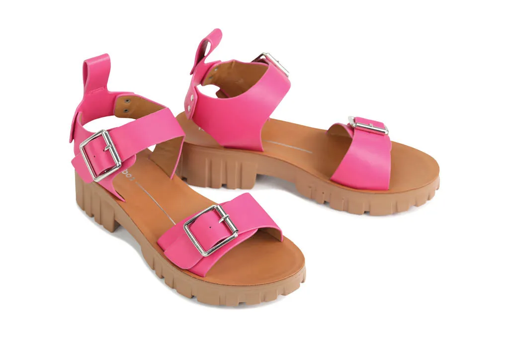 GABRI ANKLE STRAP SANDALS