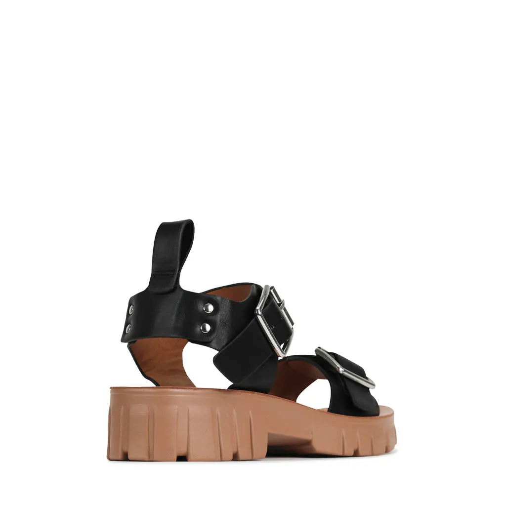 GABRI ANKLE STRAP SANDALS