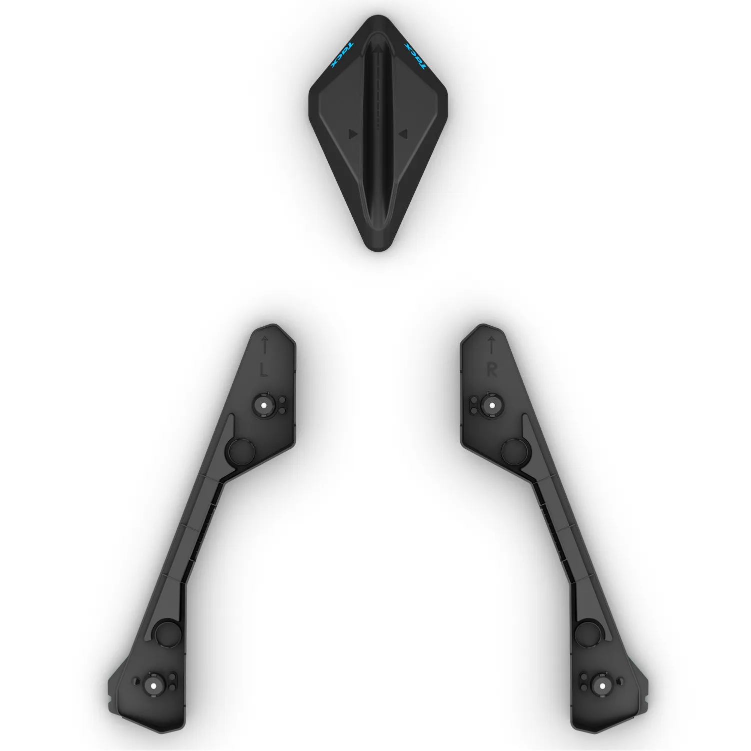 Garmin Tacx Neo 2T Smart Trainer with Garmin TacX NEO Motion Plates, Easy to Install and Wearable4U Black EarBuds Bundle