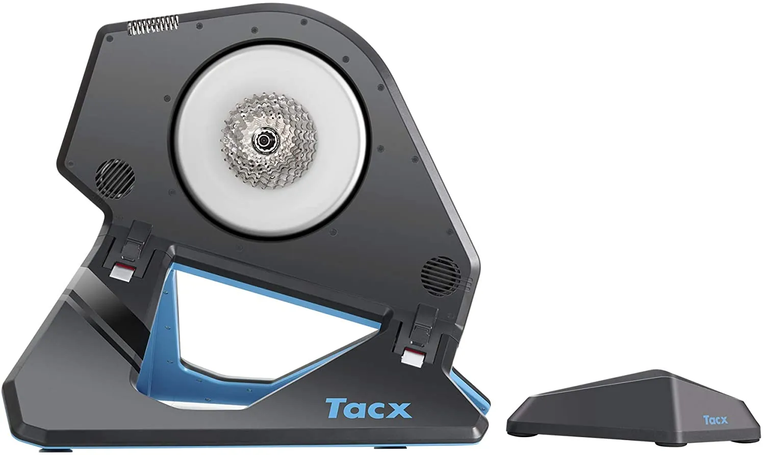 Garmin Tacx Neo 2T Smart Trainer with Garmin TacX NEO Motion Plates, Easy to Install and Wearable4U Black EarBuds Bundle