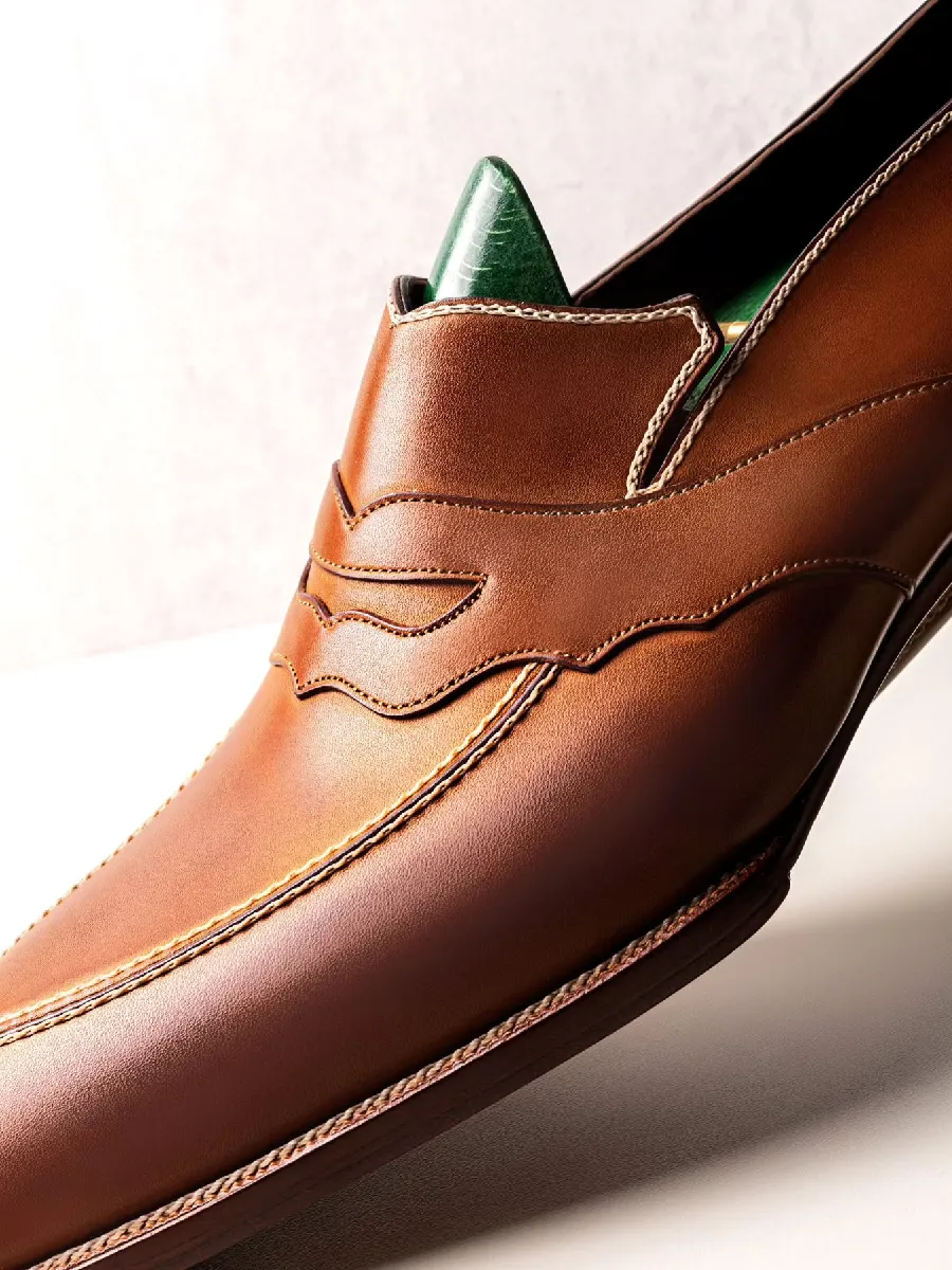 Genuine Leather Casual Loafers
