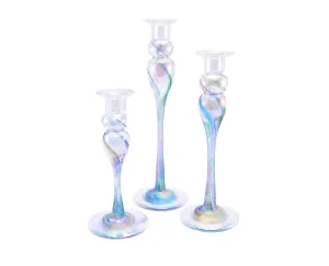 Glass Candleholders (Cool Mix)
