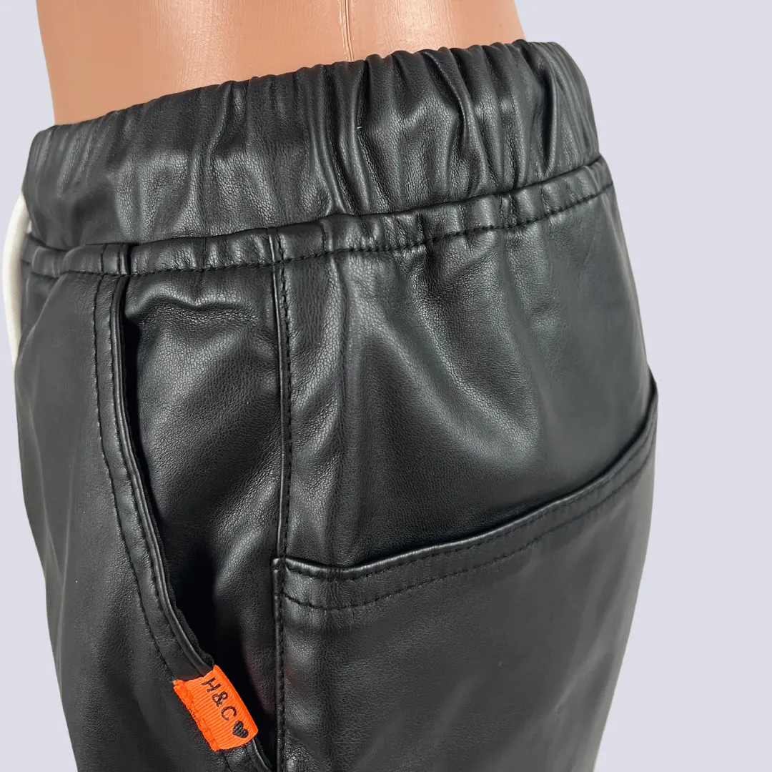 Hammill & Co Vinyl Pull Up Pant XS