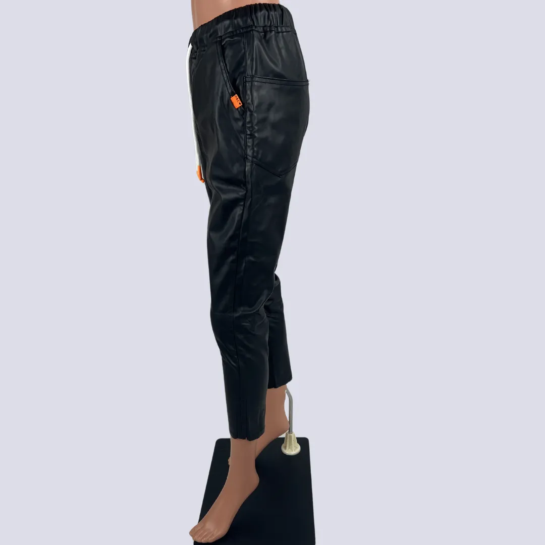 Hammill & Co Vinyl Pull Up Pant XS