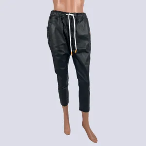 Hammill & Co Vinyl Pull Up Pant XS