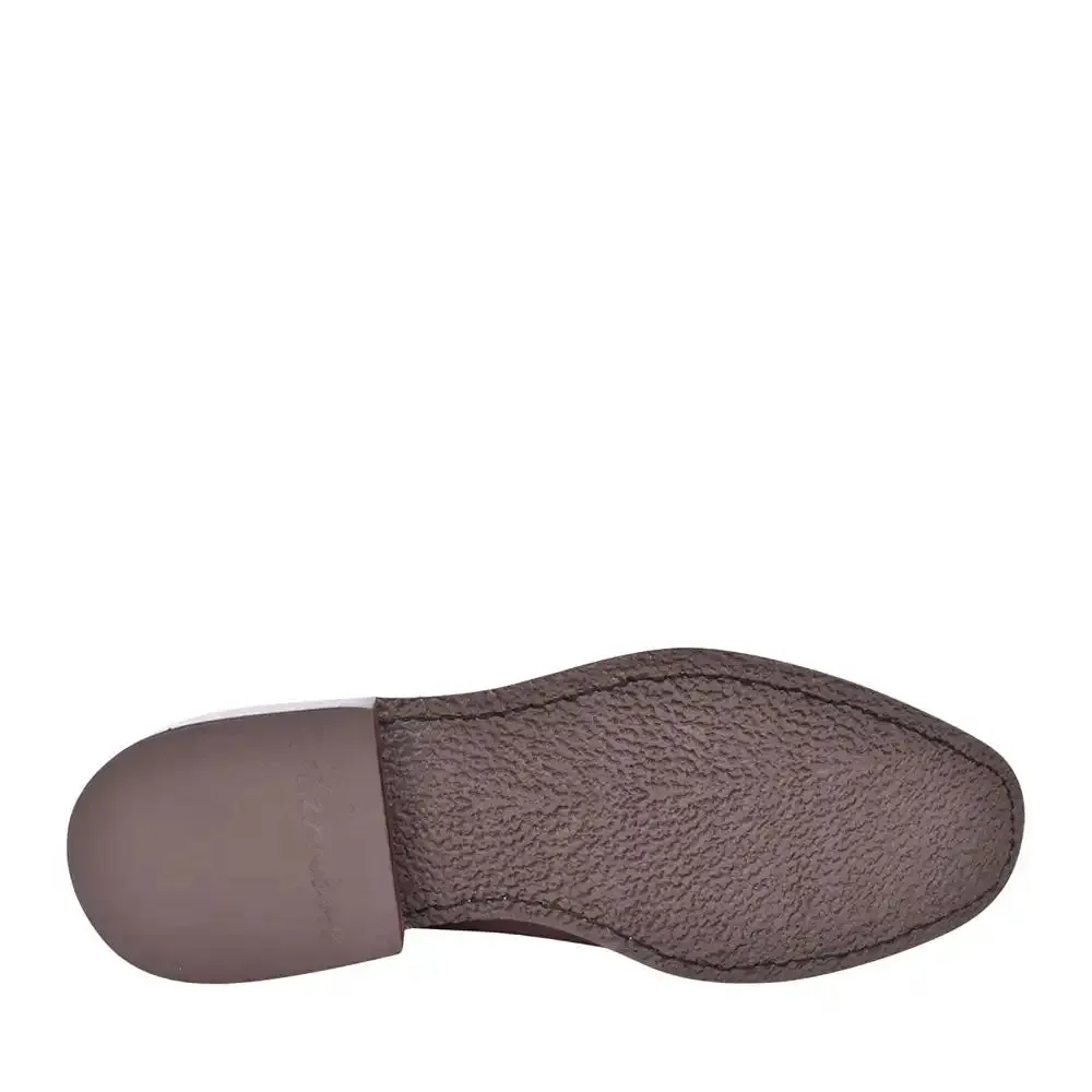 Harrison Men’s Dealer Chelsea Boots Hand Brush Brown