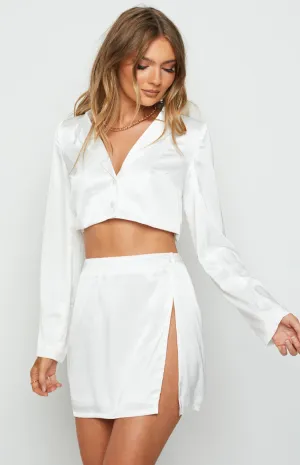 Hendra White Mini Skirt