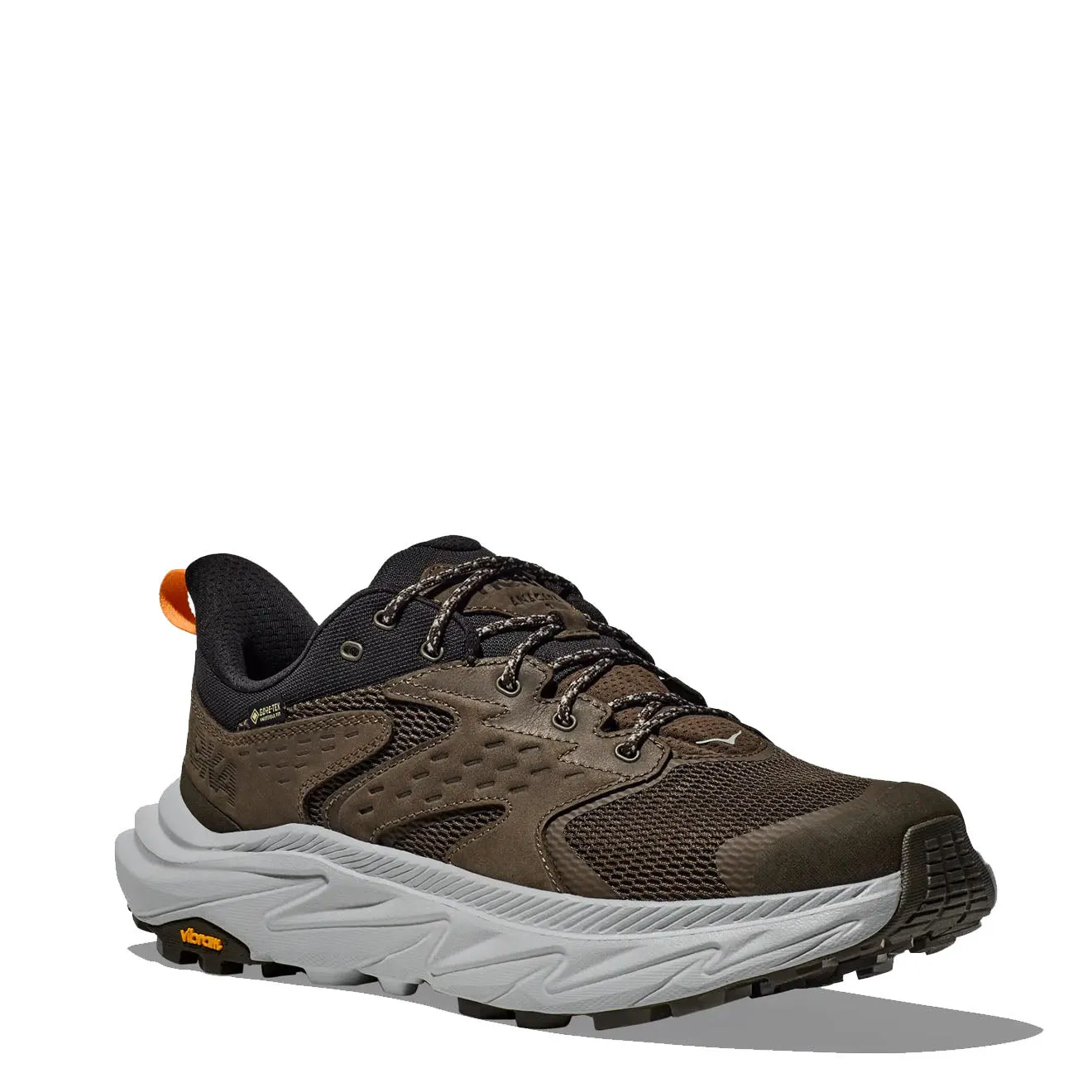 Hoka Men's Anacapa 2 Low GTX Trainer Deep Umber / Stardust