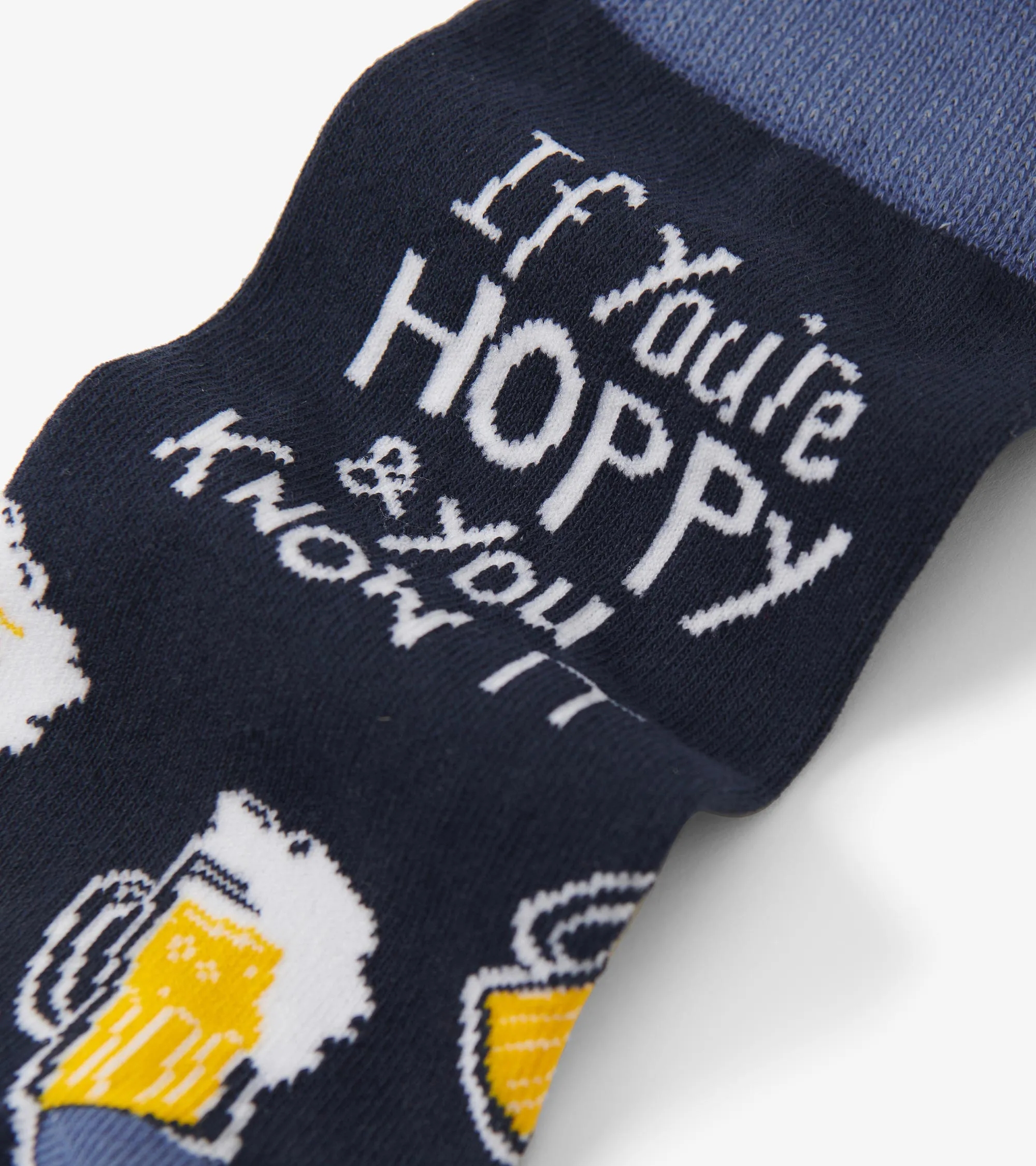 If You're Hoppy And You Know it Men's Crew Socks