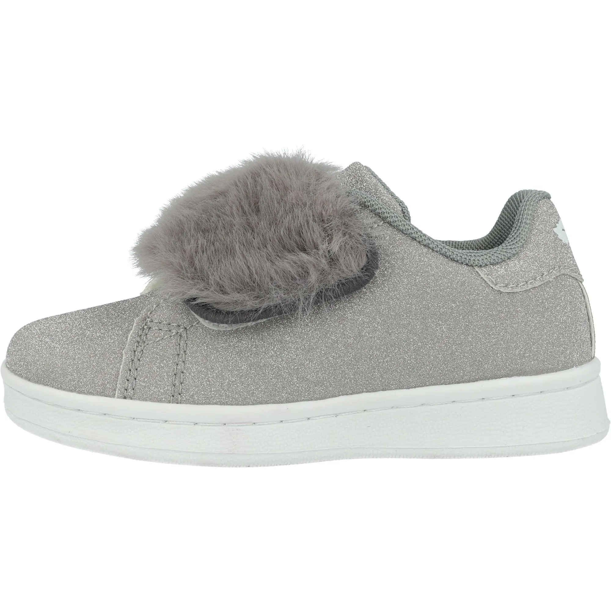 Lelli Kelly Poppy Silver Glitter Trainers