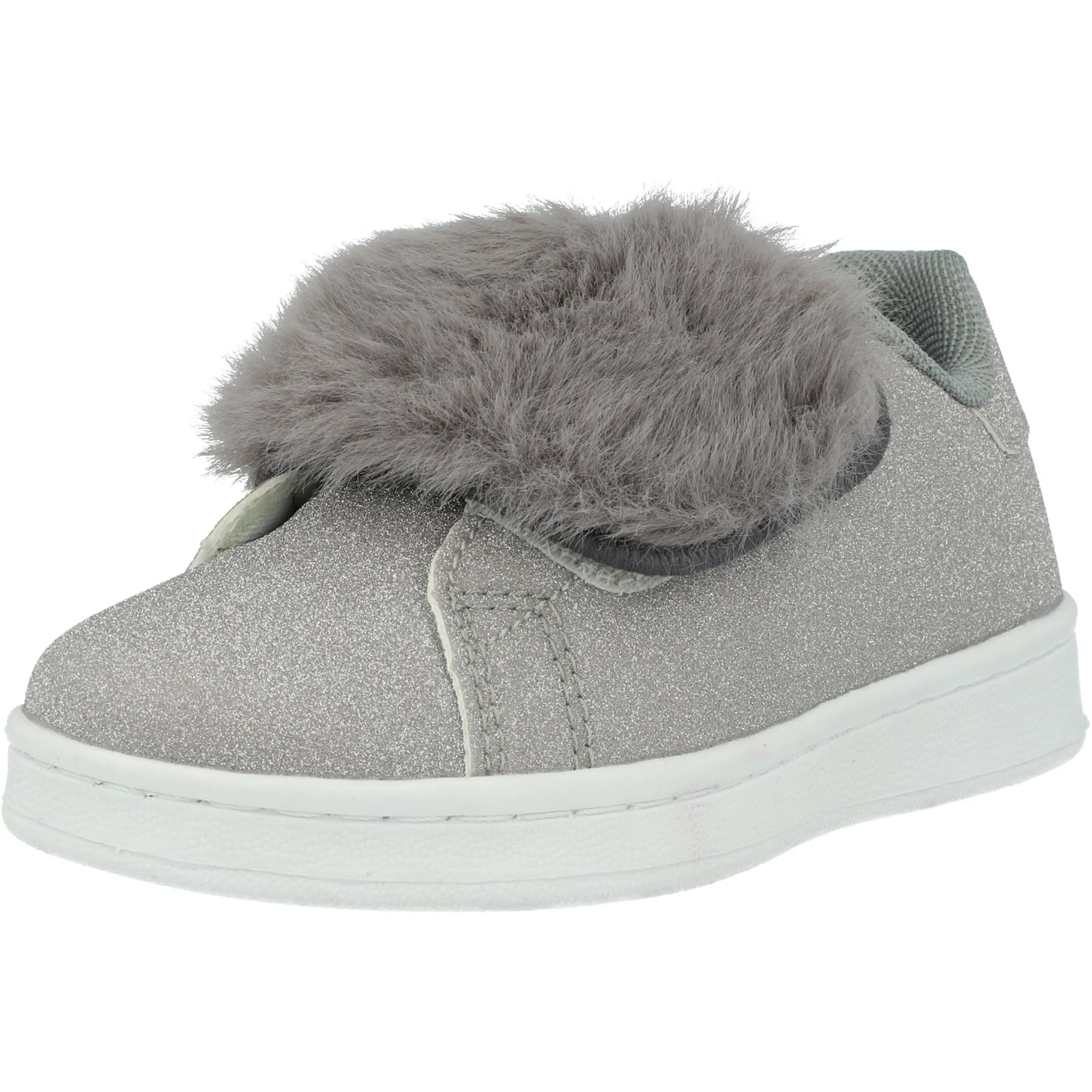 Lelli Kelly Poppy Silver Glitter Trainers