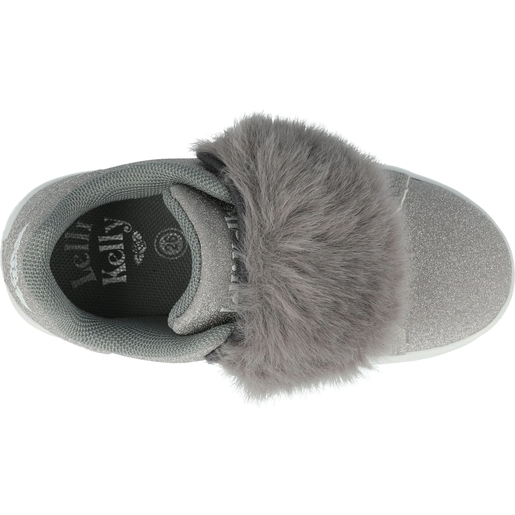 Lelli Kelly Poppy Silver Glitter Trainers