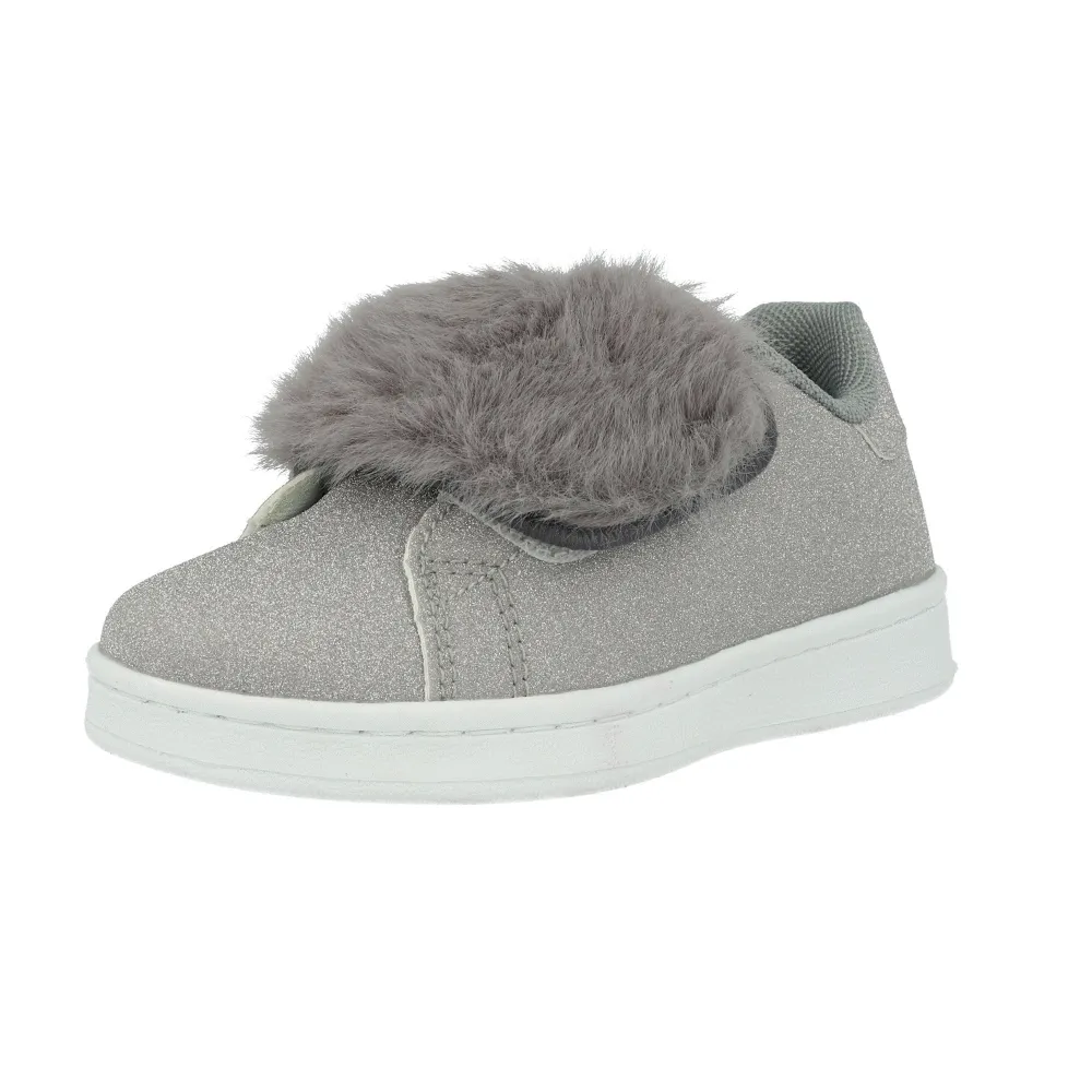 Lelli Kelly Poppy Silver Glitter Trainers