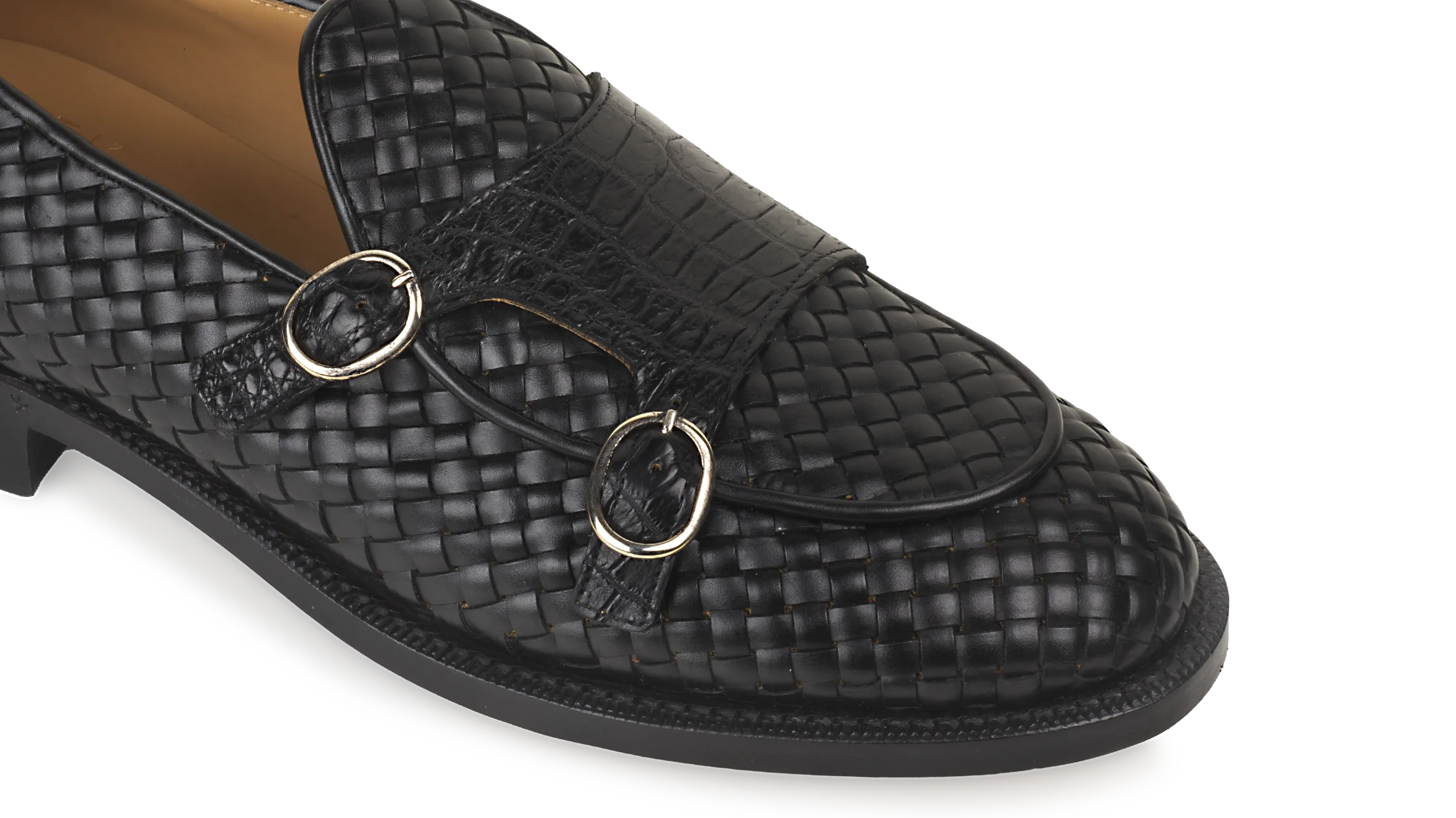 Loafer 02 - Double monk - Goodyear welted - Black