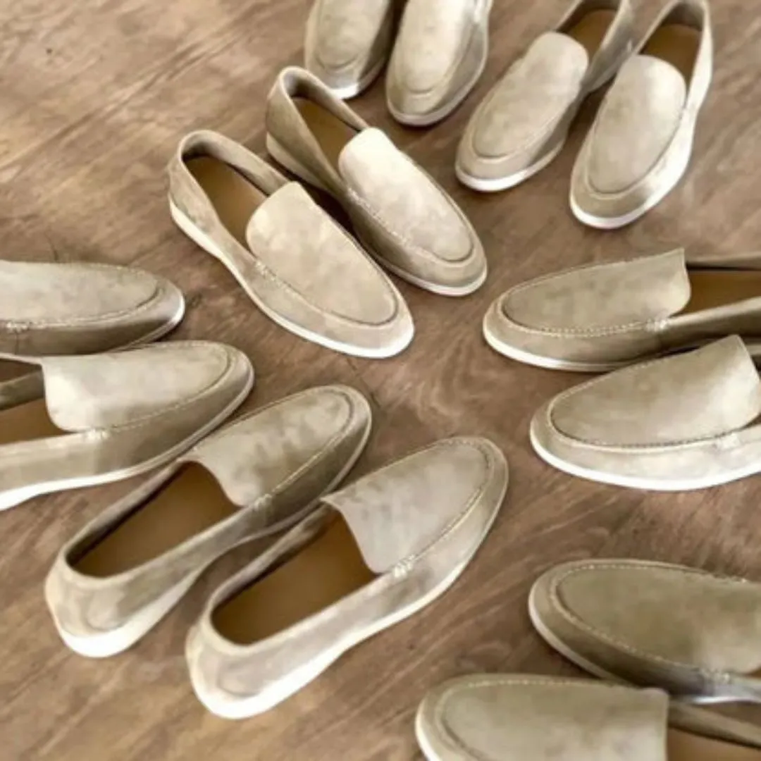 Low Suede Loafers for Men