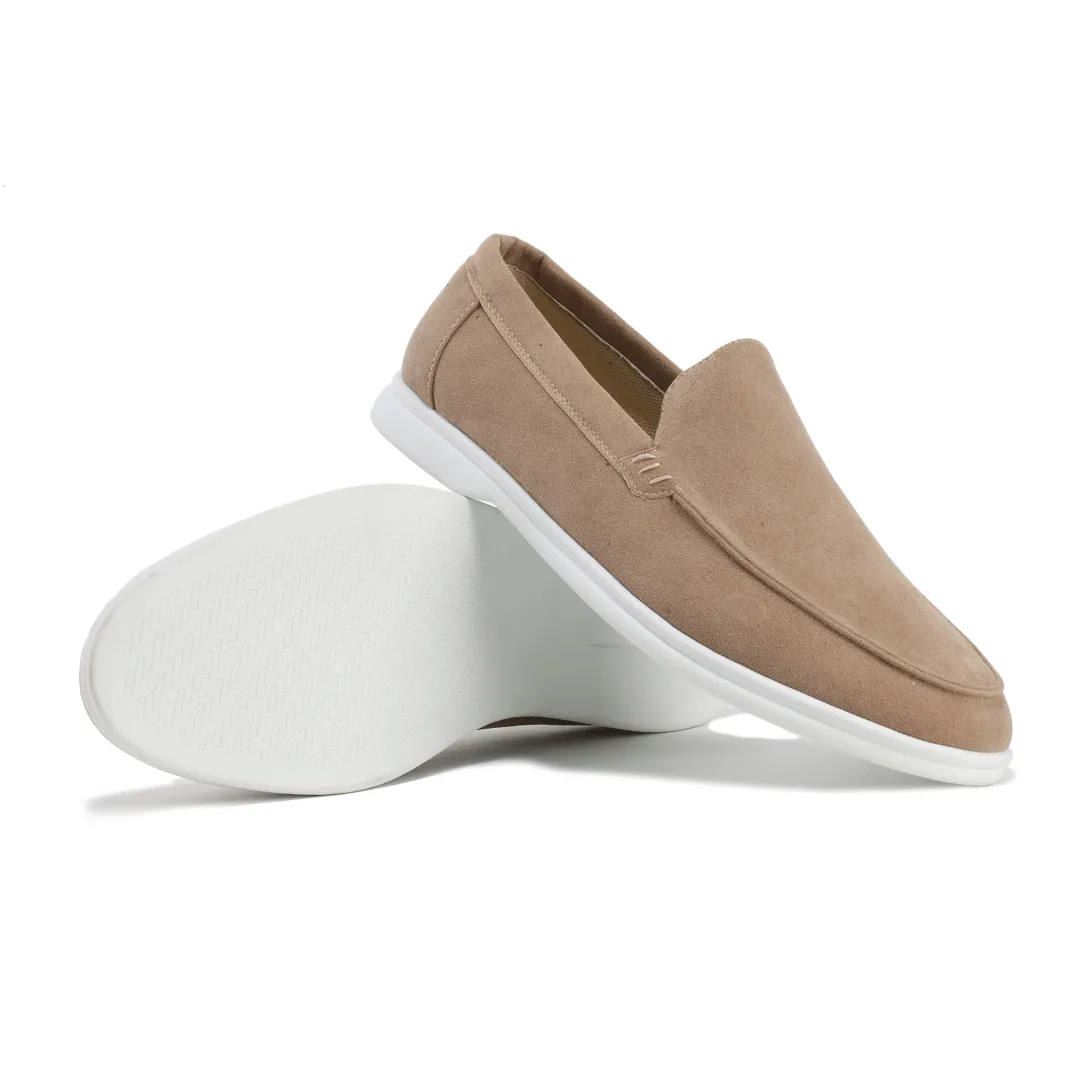 Low Suede Loafers for Men