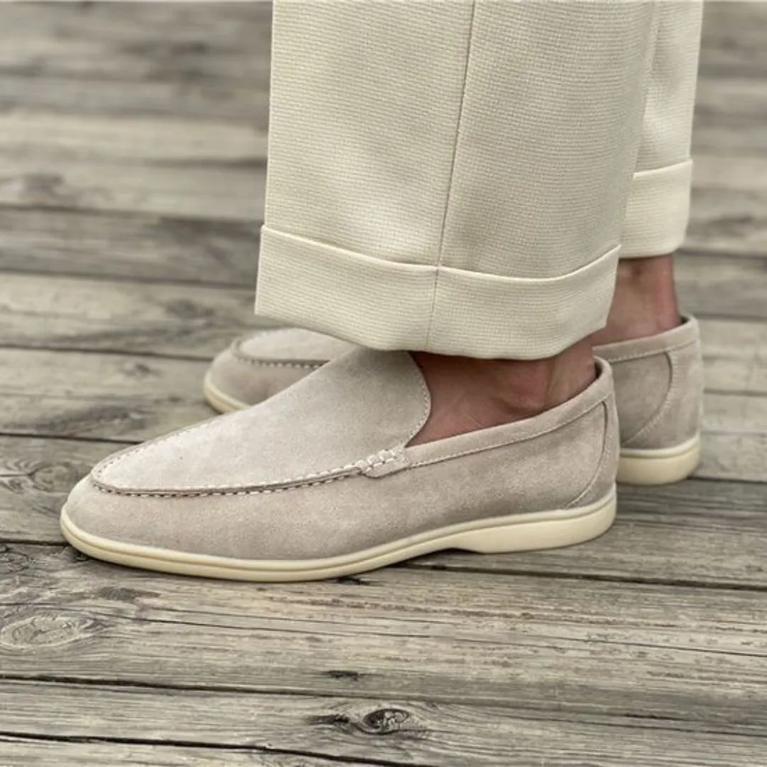 Low Suede Loafers for Men