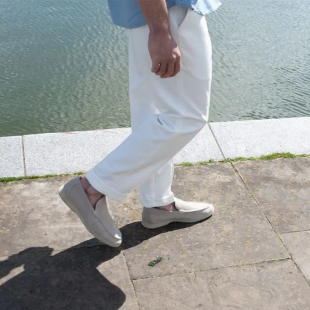 Low Suede Loafers for Men