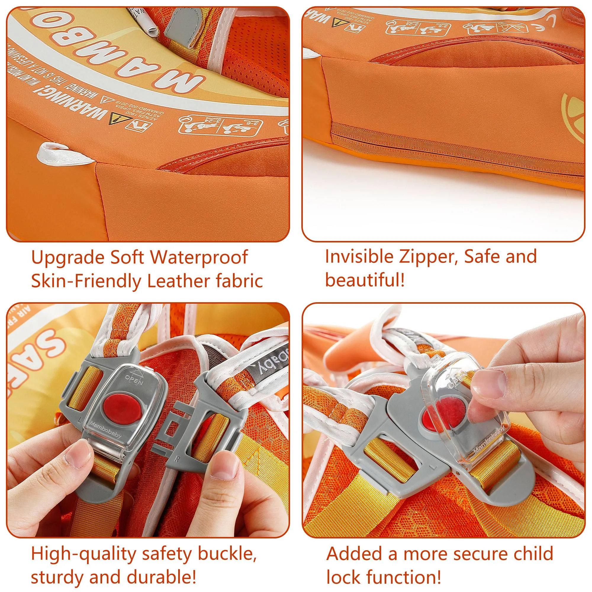 Mambobaby Float Tail Orange