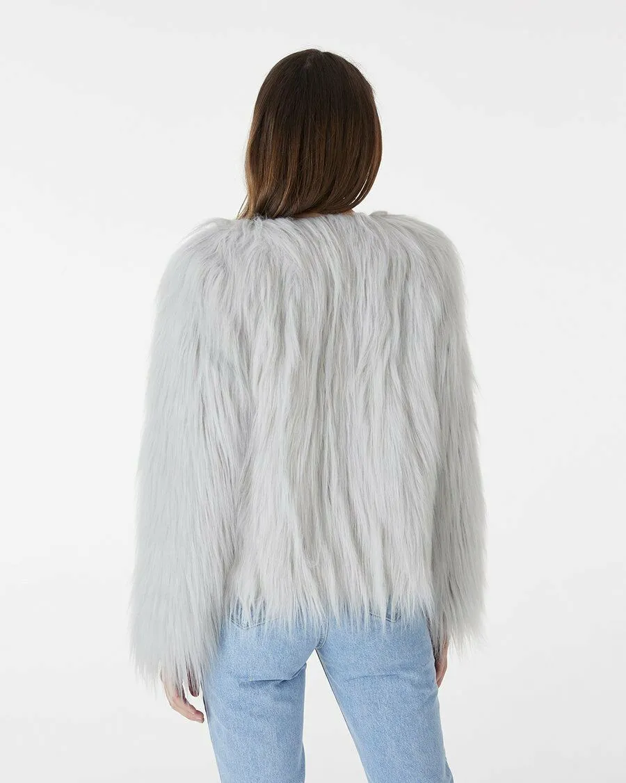 Marmont Faux Fur - Light Grey