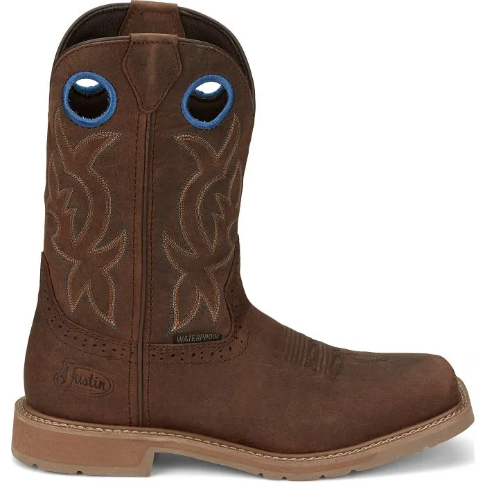 MEN'S JUSTIN All Around 11" Waterproof WORK BOOTS SE3114