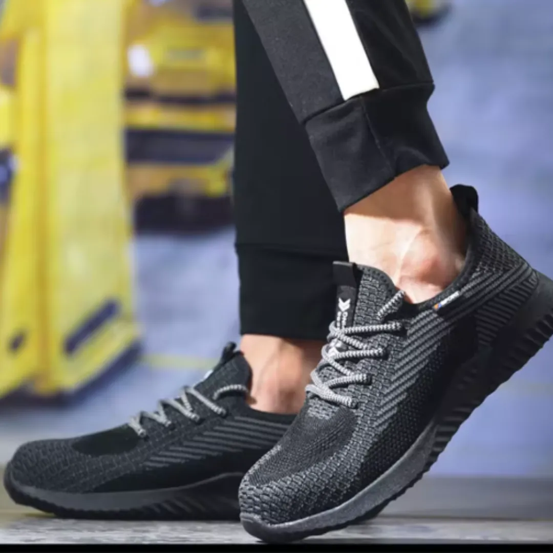 Men's Lightweight Slip On Protective Safety Sneakers