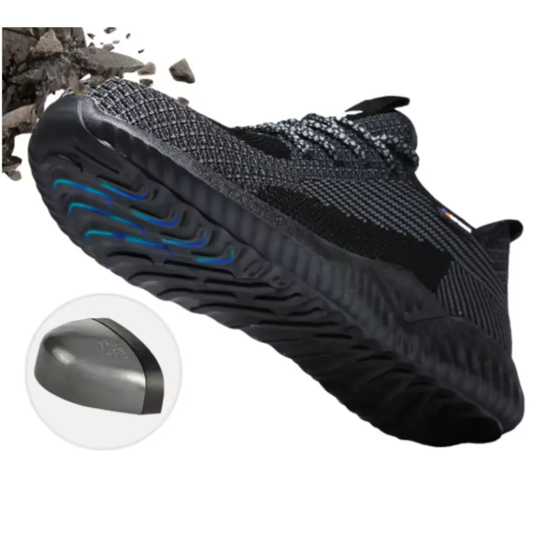 Men's Lightweight Slip On Protective Safety Sneakers