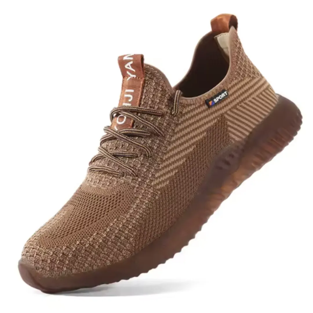 Men's Lightweight Slip On Protective Safety Sneakers