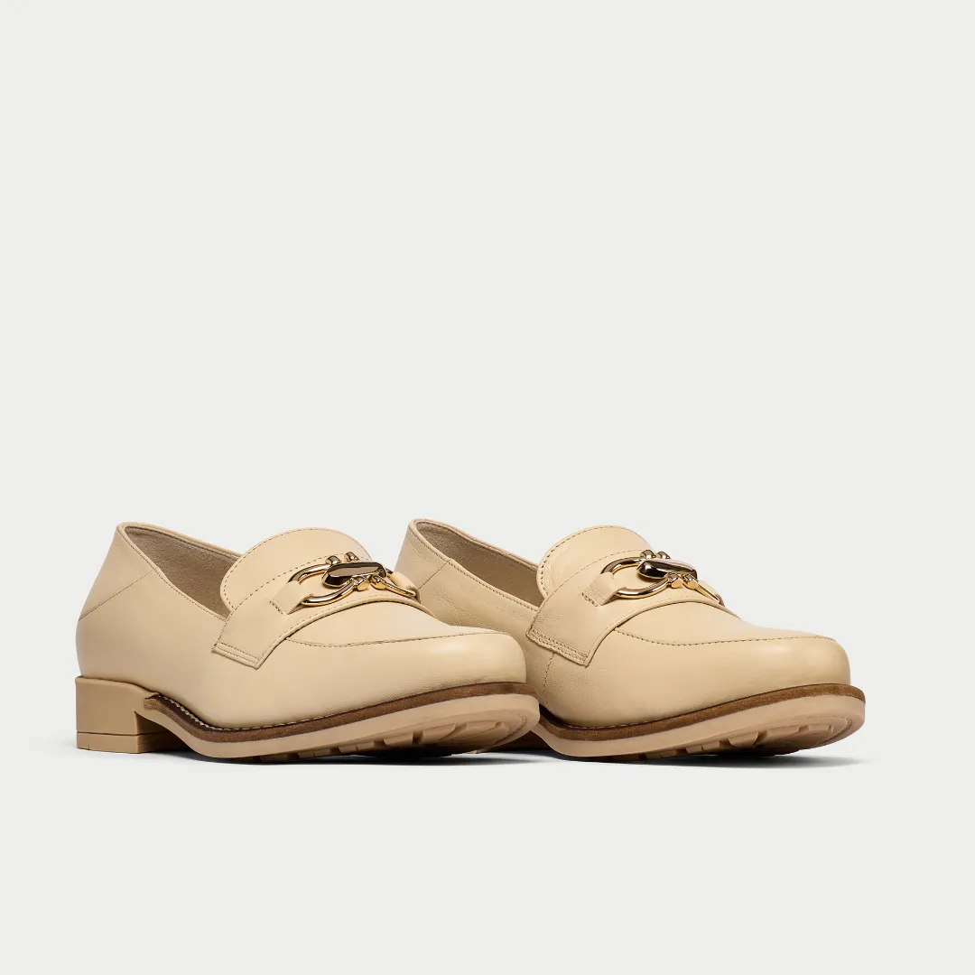 Meredith - Neutral leather