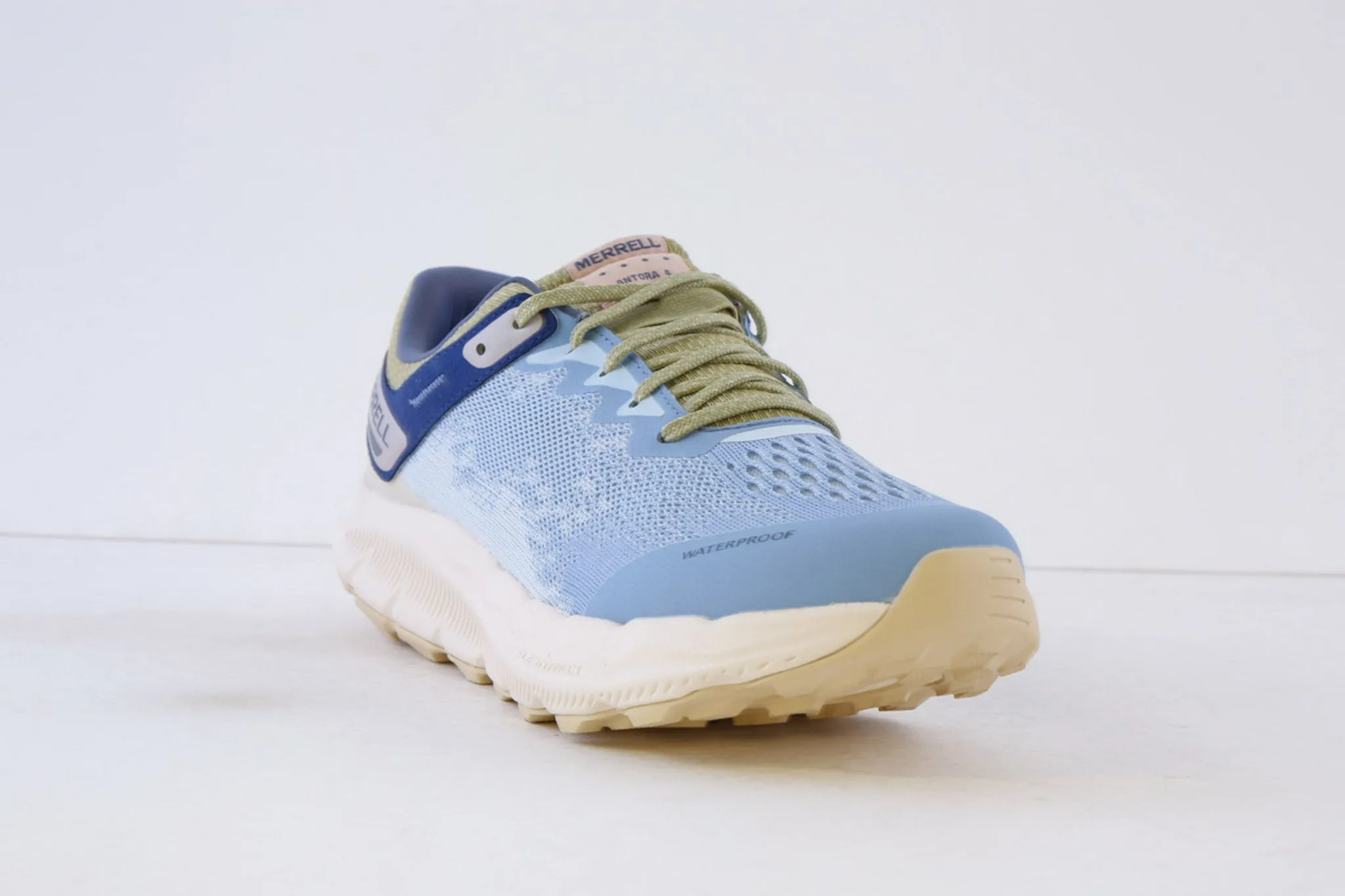 MERRELL - J068450 ANTORA 4- LACED WATERPROOF TRAINER - BLUE