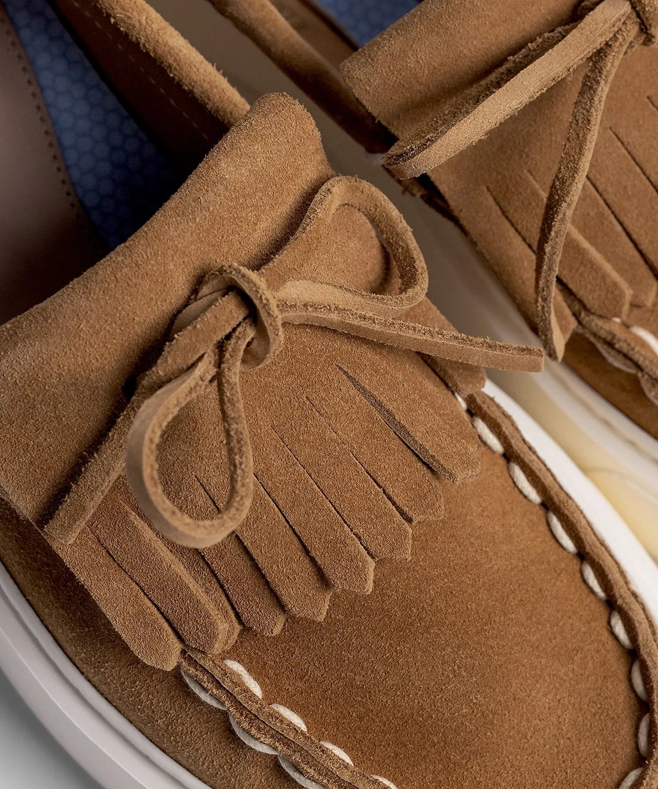 Mika Loafer Cognac Brown Suede (W)