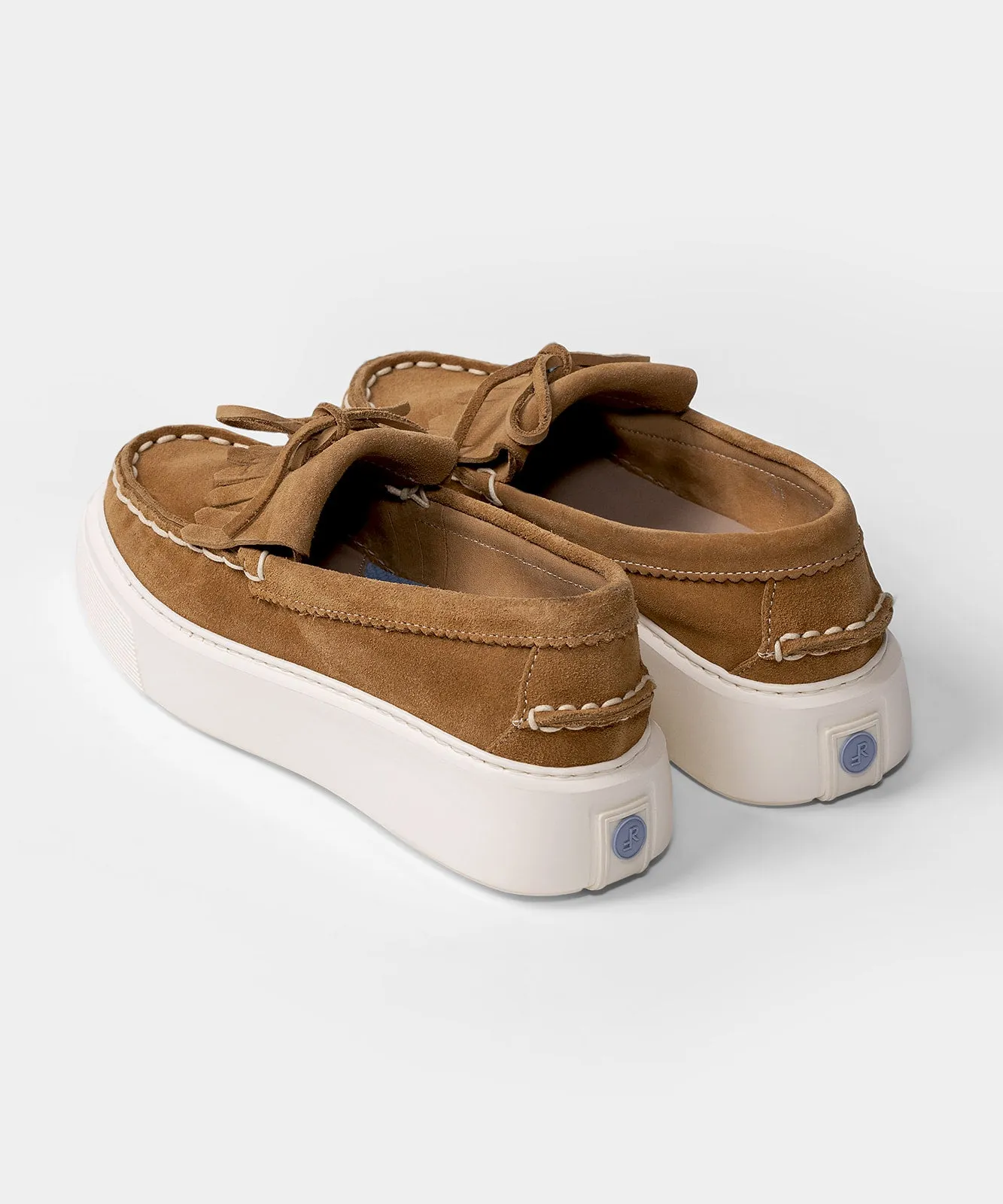 Mika Loafer Cognac Brown Suede (W)