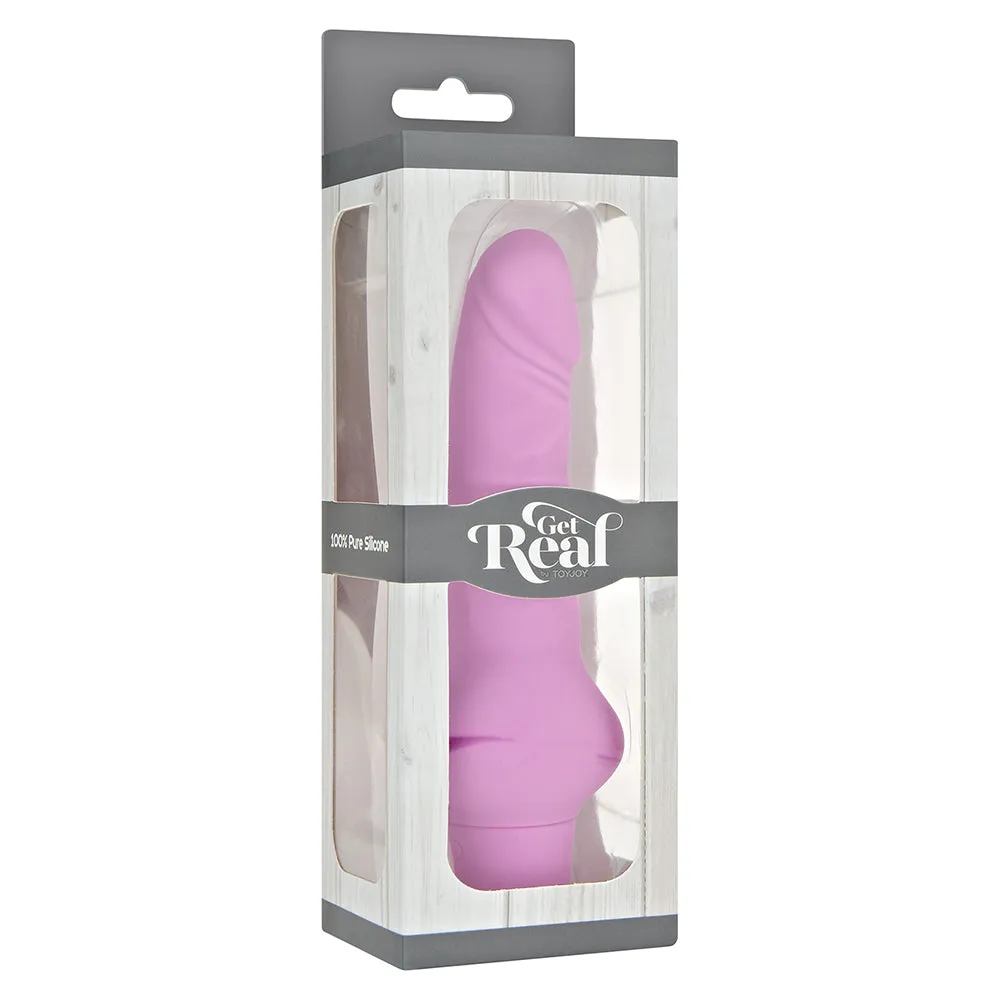 Mini Classic Smooth Vibrator Get Real by TOYJOY in PINK