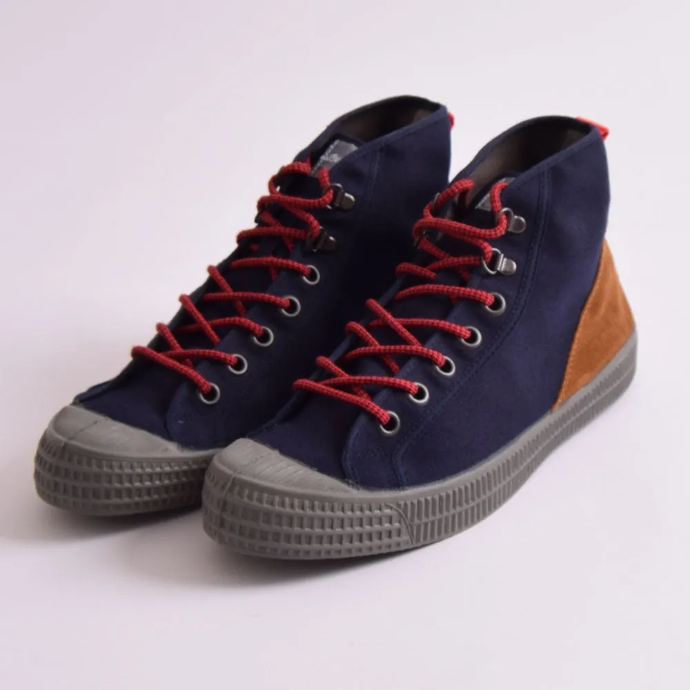 Novesta Star Dribble Hiker Navy Grey Boots