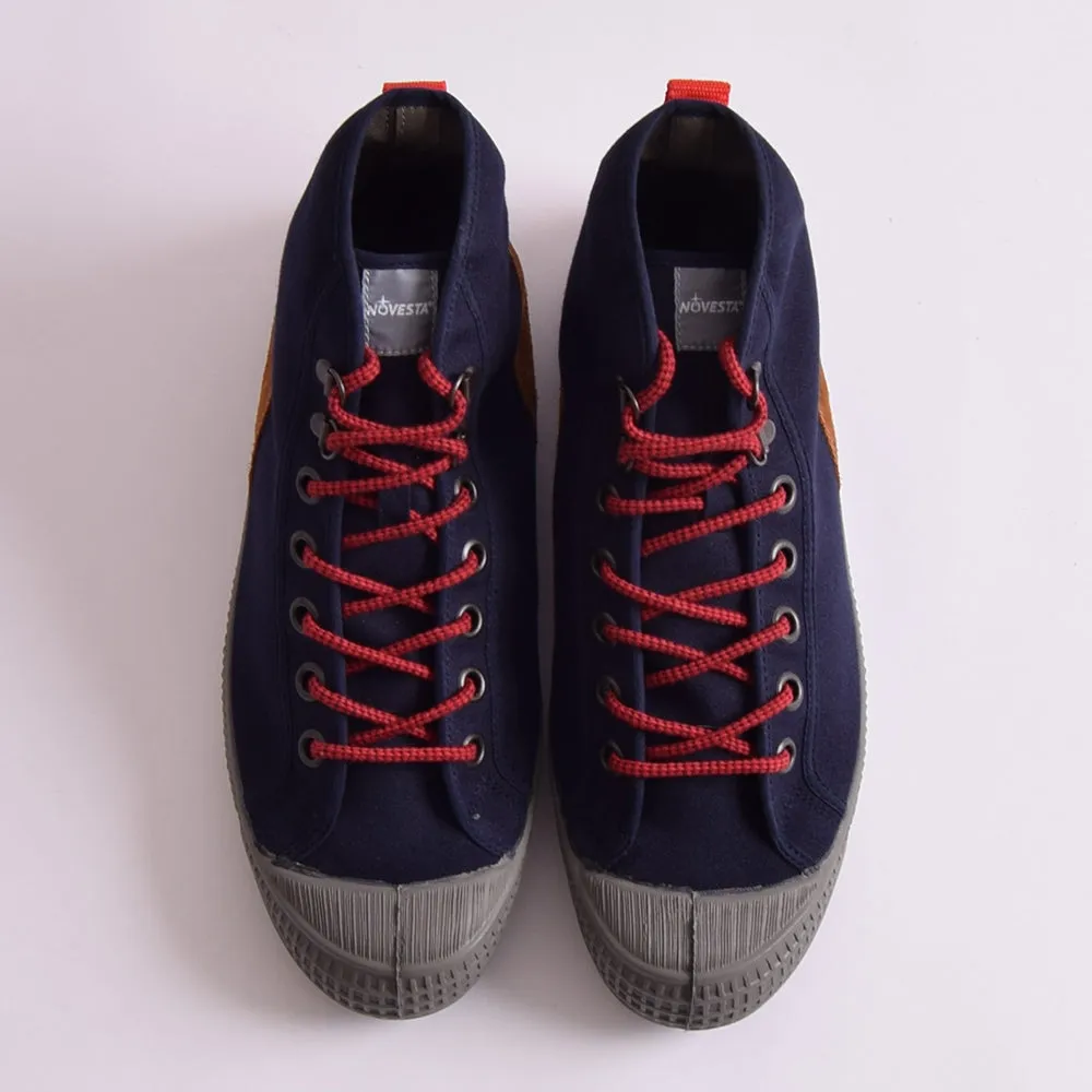 Novesta Star Dribble Hiker Navy Grey Boots