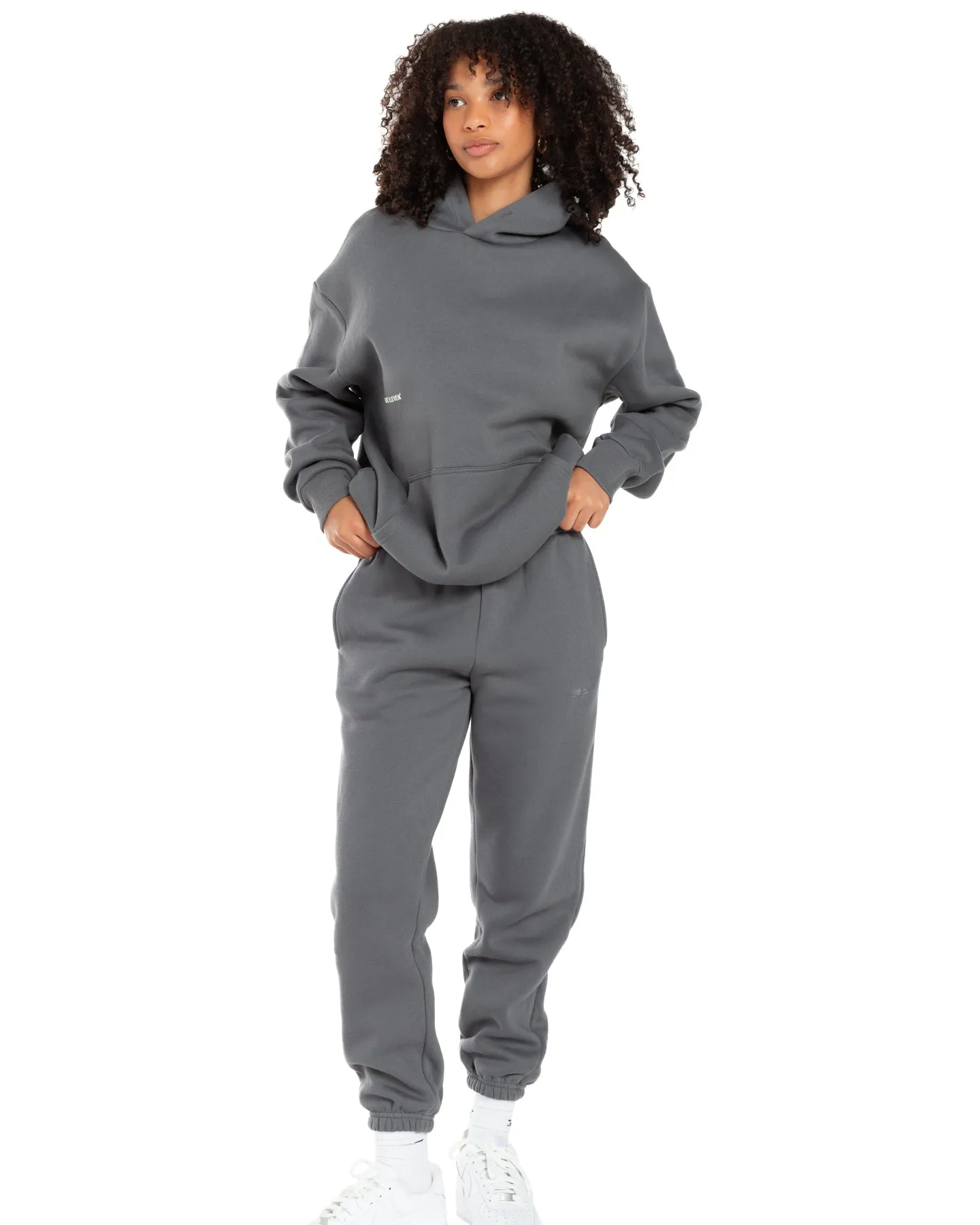 Offset Hoodie - Cool Slate