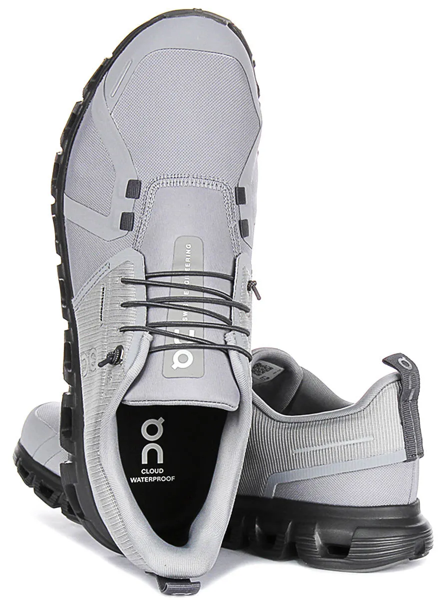 On Running Cloud 6 Waterproof In Grey For Men