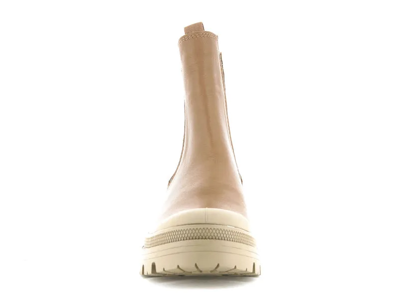 PALLABASE CHELSEA LEATHER DEAR BROWN
