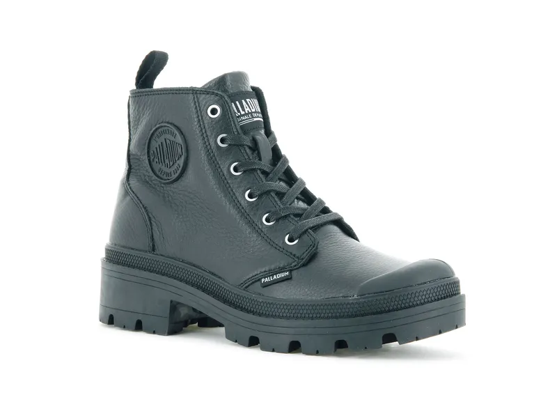 PALLABASE LEATHER BLACK/BLACK
