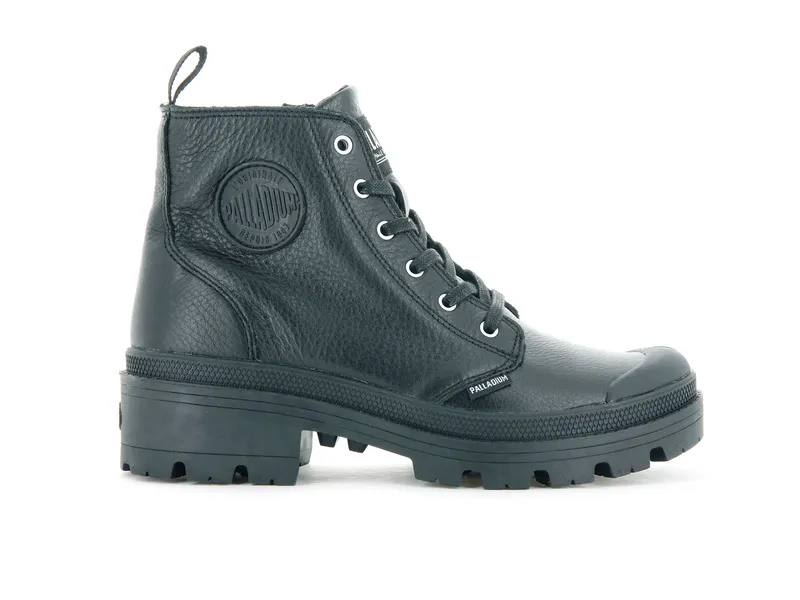 PALLABASE LEATHER BLACK/BLACK