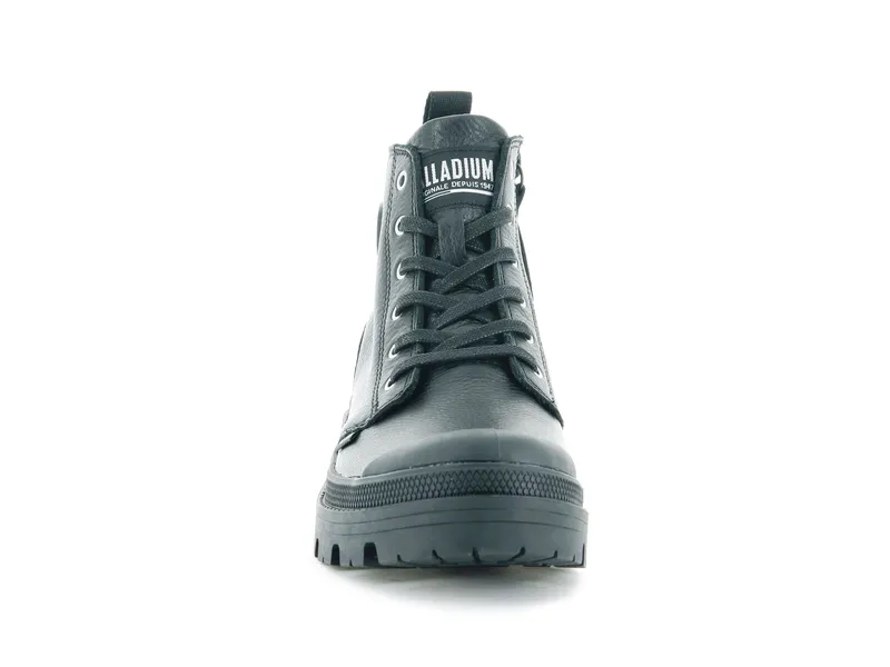 PALLABASE LEATHER BLACK/BLACK