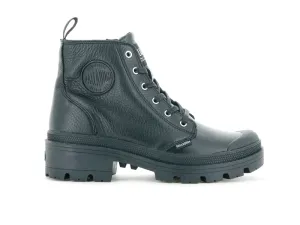 PALLABASE LEATHER BLACK/BLACK