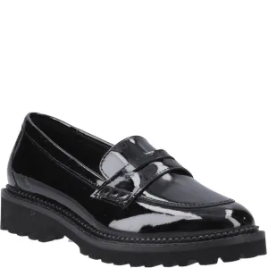 Patent Black Grazia Loafer Senior School Shoes