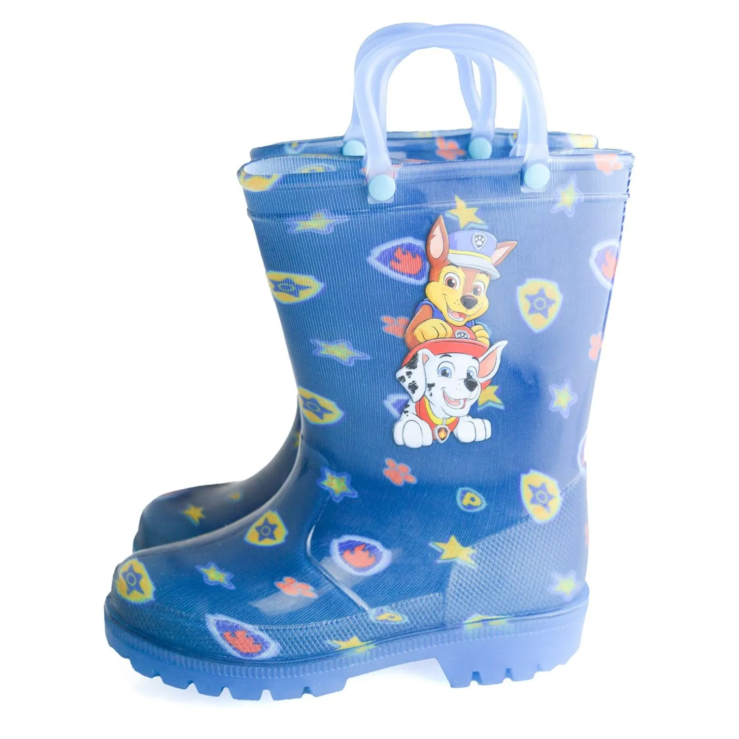 Paw Patrol Toddler Boys Light-up Rain Boots - (Sizes 6T to 11T)