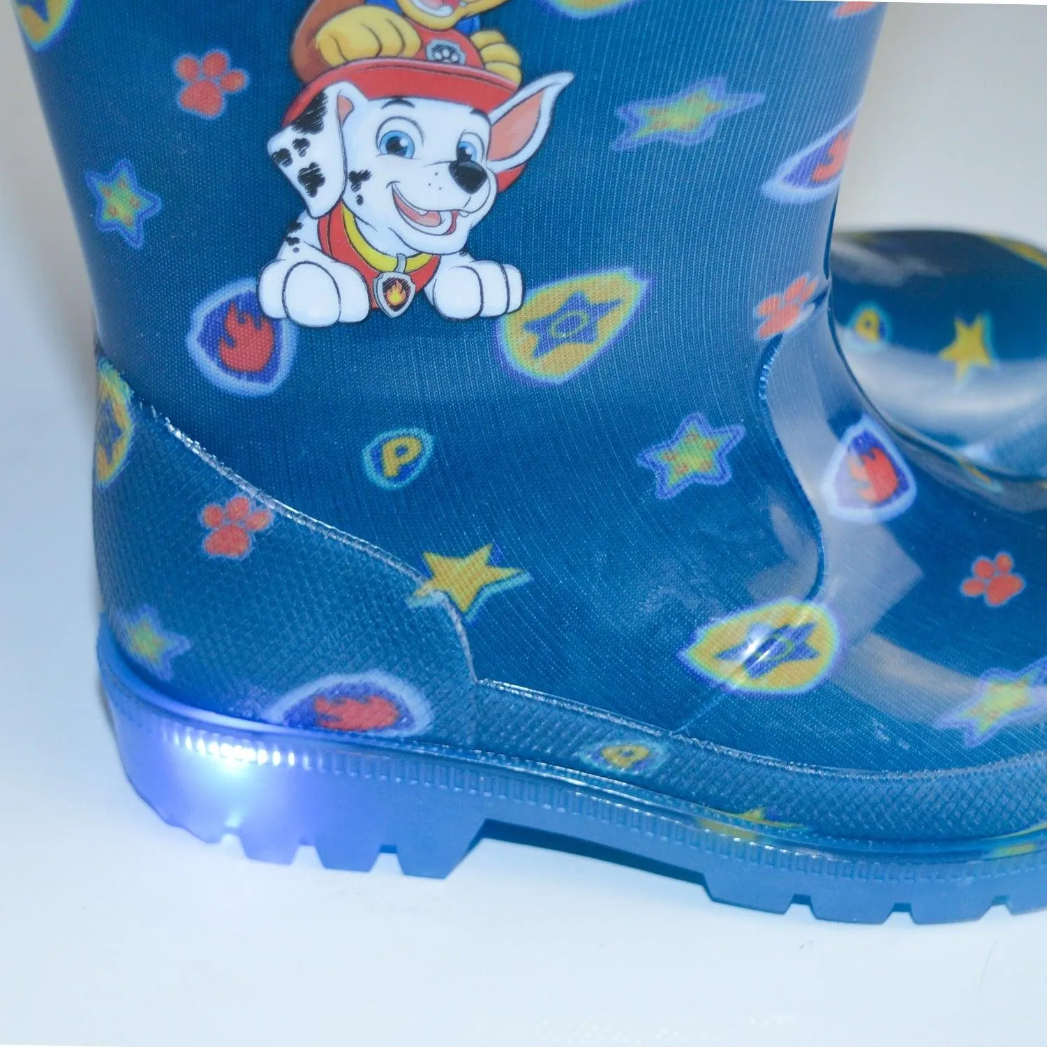 Paw Patrol Toddler Boys Light-up Rain Boots - (Sizes 6T to 11T)